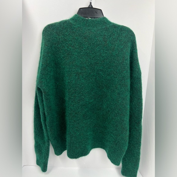 Sezane French wool top Zita Jumper Green, Size Small - Picture 4 of 10